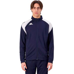 Kappa Lenno Sweatshirt Met Rits Blauw 4XL Man