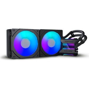 Phanteks Glacier One 280MP HALOS D-RGB AIO Liquid CPU Cooler Zwart