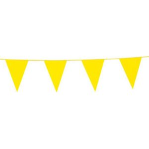 Vlaggenlijn Geel, 10 meter, Buiten Kwaliteit, Verjaardag, Themafeest, Pasen