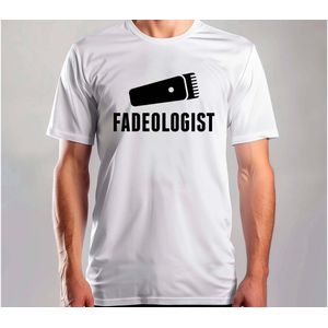 Fadeologist - T Shirt - Barber - BarberLife - Dad - Barbershop - Kapster - Kappertijd - KapperLeven - Kapperszaak
