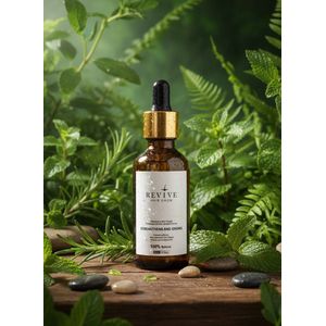 Revive Haargroei Olie - 100% Natuurlijke Ingrediënten - Haar/Baardgroei Serum - Voor Man, Vrouw & Alle Haartypes - Effectief Voor Sterker, Dikker & Gezonder Haar -