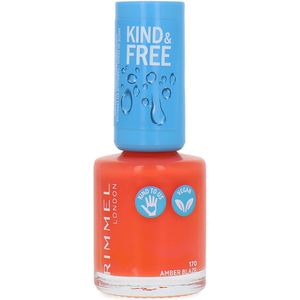 Rimmel Kind & Free Nagellak - 170 Amber Blaze (set van 3)