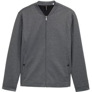 Tom Tailor Piqué blouson Jasje met bomberkraag