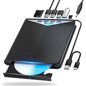 DVD Speler met HDMI - Blu Ray Spelers - Externe DVVD Speler - Zwart