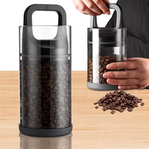 Koffieblik voorraaddozen metaal »Quality Coffee« rond 11·17 cm set van 3