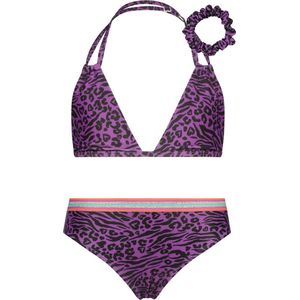 Vingino Halter Bikini Zabrina met Scrunch Paars