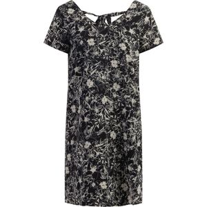 usha - A-Lijn Jurk - Floral - V-Ausschnitt