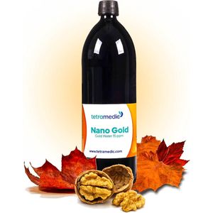 Colloïdaal Goudwater / Nano Goud - Tetra Gold- 1000ml - 15ppm