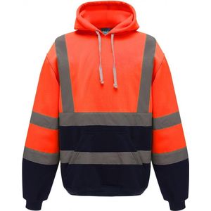 Yoko RWS hoodie met capuchon S Marineblauw/Oranje