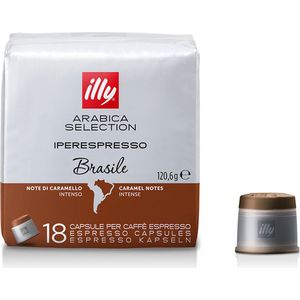 illy - Iperespresso koffie Brazil 18 capsules