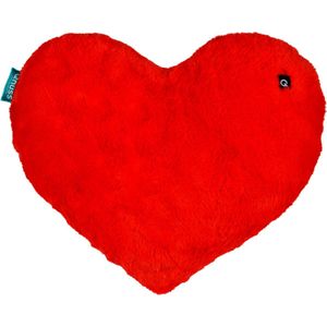 Qnuss Elektrisch Warmtekussen - Draadloos - Oplaadbaar - Red Velvet - 40x35 - Infraroodwarmte - Inclusief Powerbank