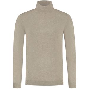 GENTS - Turtle neck - Viscose Nylon - Bruin - Maat M/M