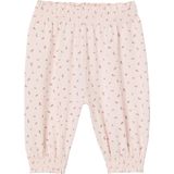 Babybroek - Lichtroze - Pasgeborene - Bloemetjesprint