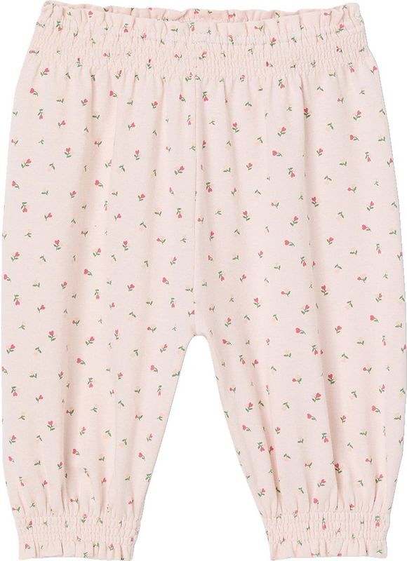 Babybroek - Lichtroze - Pasgeborene - Bloemetjesprint