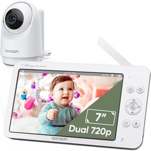 7 inch 720P Babyfoon Camera met Nachtzicht en VOX
