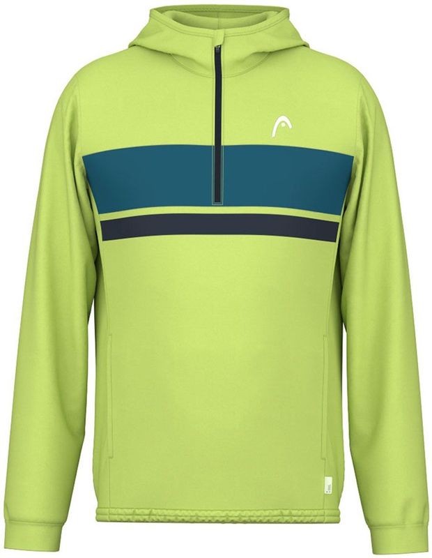 HEAD - Topspin - Sweat à capuche - Citroenlicht/Blauwgroen