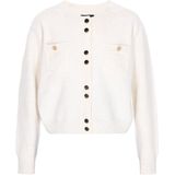 DreiMaster Klassik Gebreid vest  offwhite