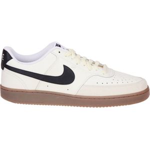 Nike Court Vision Low Beige-Zwart