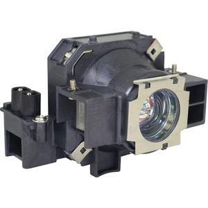 Beamerlamp geschikt voor de EPSON POWERLITE 732C beamer, lamp code LP32 / V13H010L32. Bevat originele P-VIP lamp, prestaties gelijk aan origineel.