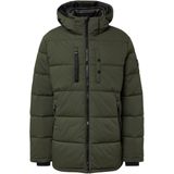 s.Oliver - Functionele Jas - Donkergroen - Gewatteerde Jas