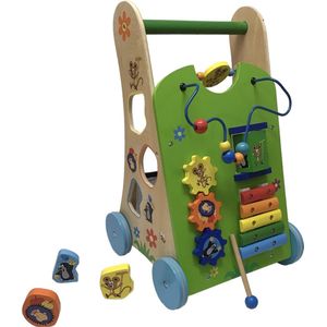 Baby loopwagen met xylofoon Little mole de kleine mol Babywalker