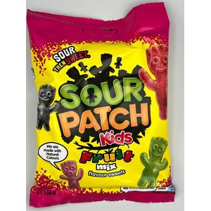 Sour Patch Kids Fruit Mix 130G 2 STUKS