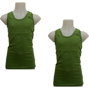 Embrator Jongens Hemdjes 2-stuks groen maat 128/134