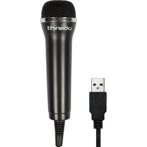 Thredo USB microfoon voor Nintendo Switch, Wii, Wii U, PS2, PS3, PS4, Microsoft Xbox 360, Xbox One en PC (Guitar Hero, Singstar, Let's Sing, We Sing)