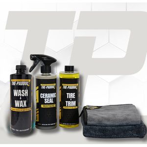Auto waspakket - auto wassen set - Starterspakket Auto - Showroom - Wassen - Poetsen - Coaten - Ceramic Seal - pH-Neutraal