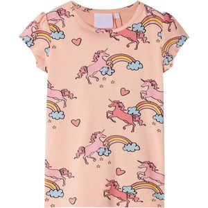 Lichtoranje Kinderpyjama 140 - Comfortabel & Stijlvol