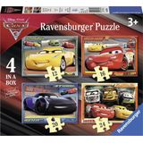 Disney Cars 3 Puzzel (12+16+20+24 Stukjes)