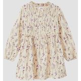 Jurk - Jerseyjurken - Met Korte Mouwen - Ronde Hals - Knoopsluiting - All-over Print