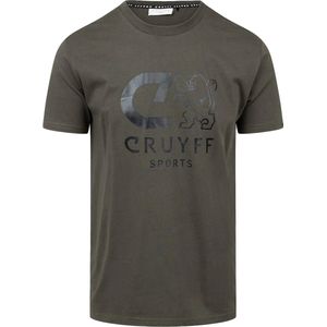 Cruyff booster t-shirt in de kleur groen.