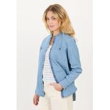 Camel Active - Jeansblouse - Katoen - Casual Elegant - Garment-Wash Afwerking