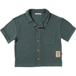 Your Wishes Pim Polo's & T-shirts Jongens - Polo shirt - Groen - Maat 128