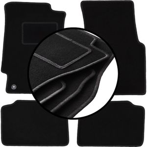 Complete set veloursmatten voor: Honda Civic V hatchback (1991-1996)