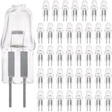 Modee G4 Halogeenlamp 12V - 20W 300lm - Halogeen Lampjes Insteek - Warm Wit Licht - Dimbaar - 40 Halogeenlampen