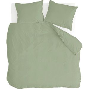 Walra - Sweet Softy - Dekbedovertrek - Groen - 260x220 - 100% Katoen