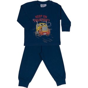 Fun2wear Pyjama Truckin Navy - Maat 152