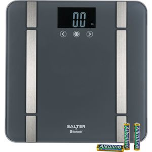 Salter - Analyser Personenweegschaal - Grijs - Gewicht - Lichaamsvet/Water
