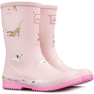 Joules regenlaarsjes Roze met honden-26