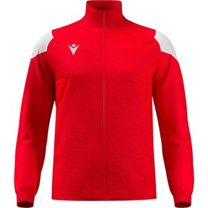 Macron Glory Prometheus Top Full Zip Kinderen - Rood / Wit | Maat: 11-12 Y