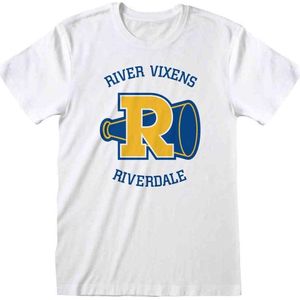 Riverdale Heren Tshirt -L- River Vixens Wit