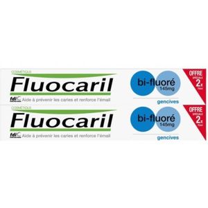 Fluocaril - Tandpasta - Met Fluoride - 2 Tubes - 75 ml - 1 stuk