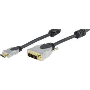 HQ - HDMI naar DVI kabel - 3 m - Zwart