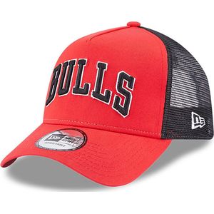 new era Chicago Bulls Team Script Red 9FORTY Adjustable Cap