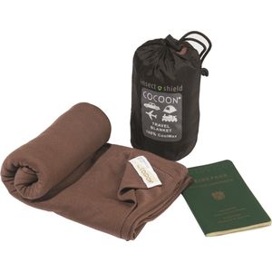 Cocoon Insect Shield Travel Blanket CoolMax, kalahari brown