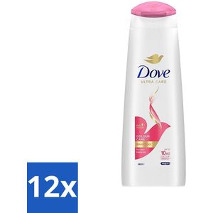 Dove Ultra Care - Color Care - Shampoo - Geverfd Haar - 250 ml - Voordeelverpakking - 12 stuks