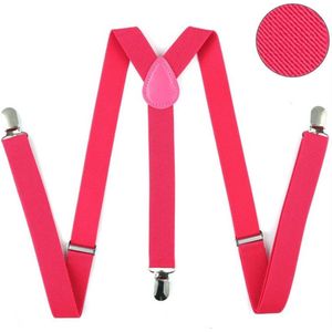 CHPN - Bretels - Roze bretels - Broekhouder - Roze - One size - Verstelbaar - Elastisch - Unisex