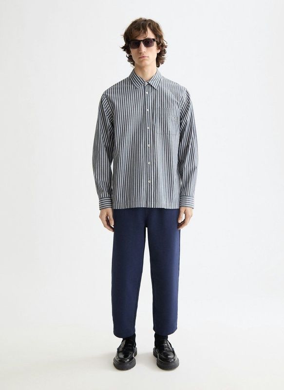 Scotch & Soda - Blouse - Gestreept - Heren - Relaxed Fit - Lange Mouwen